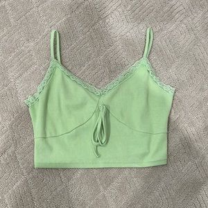 Light green tank